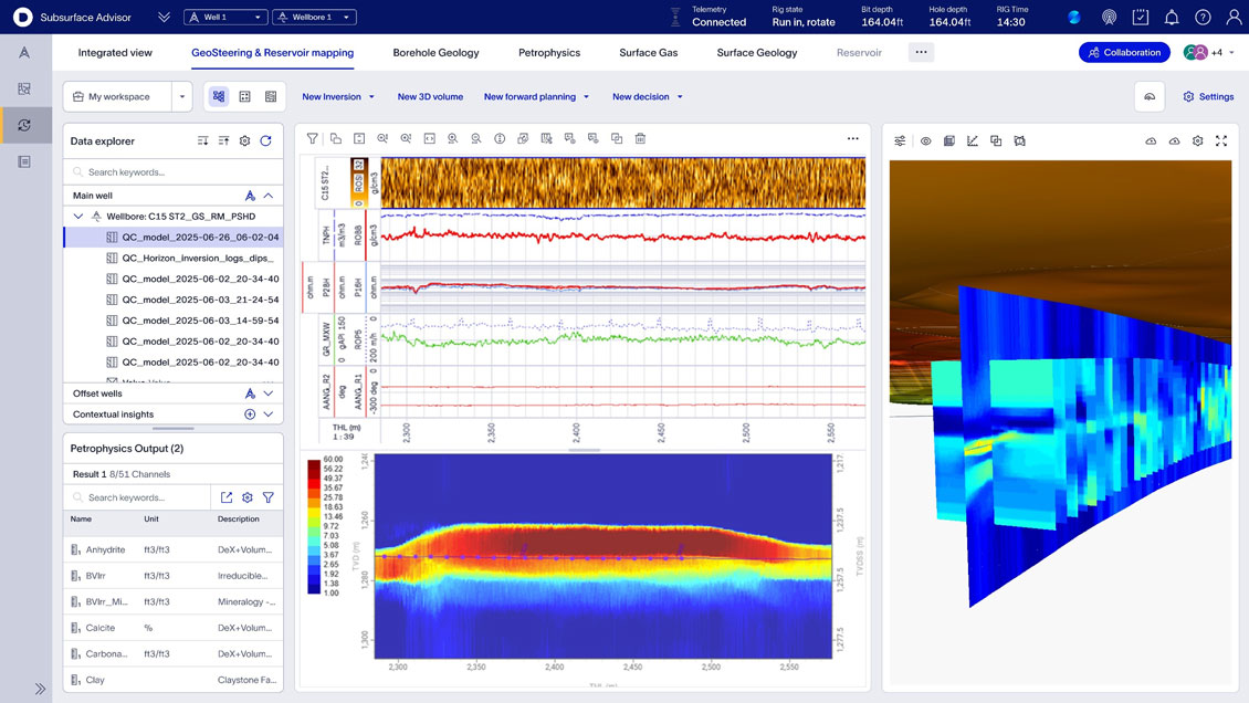 Generic Subsurface Interface Subsurface Advisor | SLB