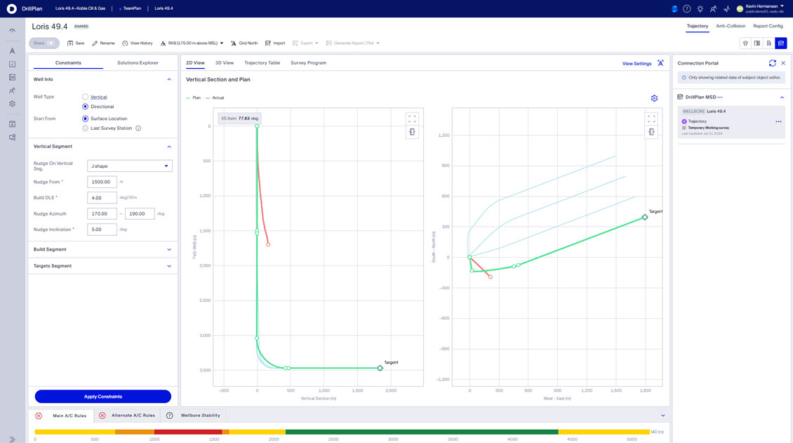 Auto adjust plan back to current