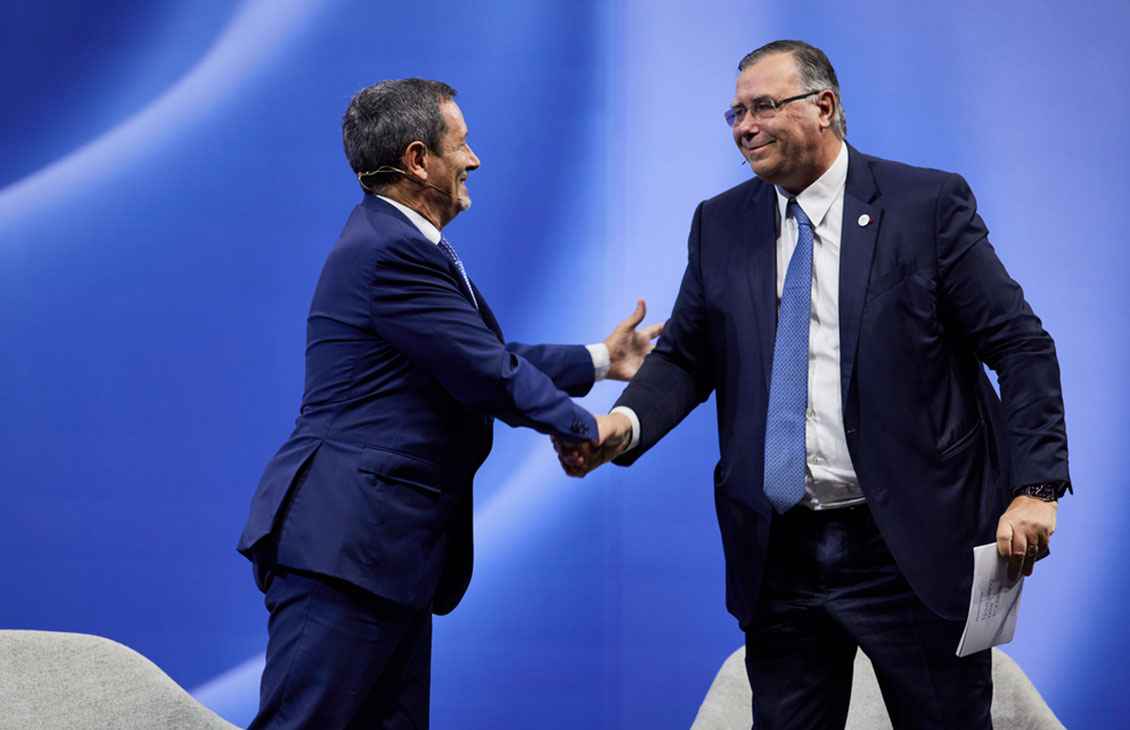 SLB and TotalEnergies' CEOs discuss bold moves in sustainability and digital transformation