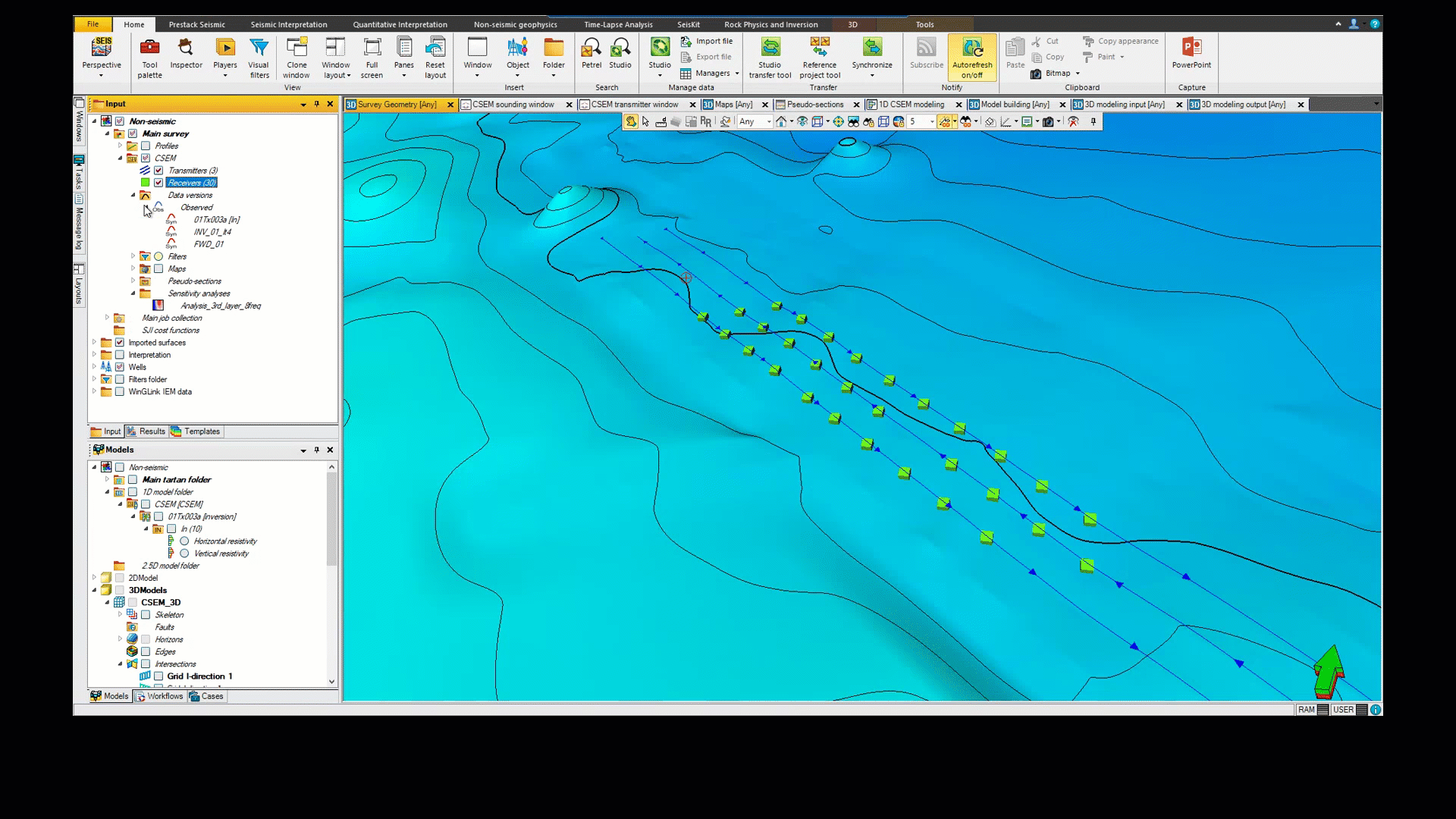 Petrel multiphysics plug-in