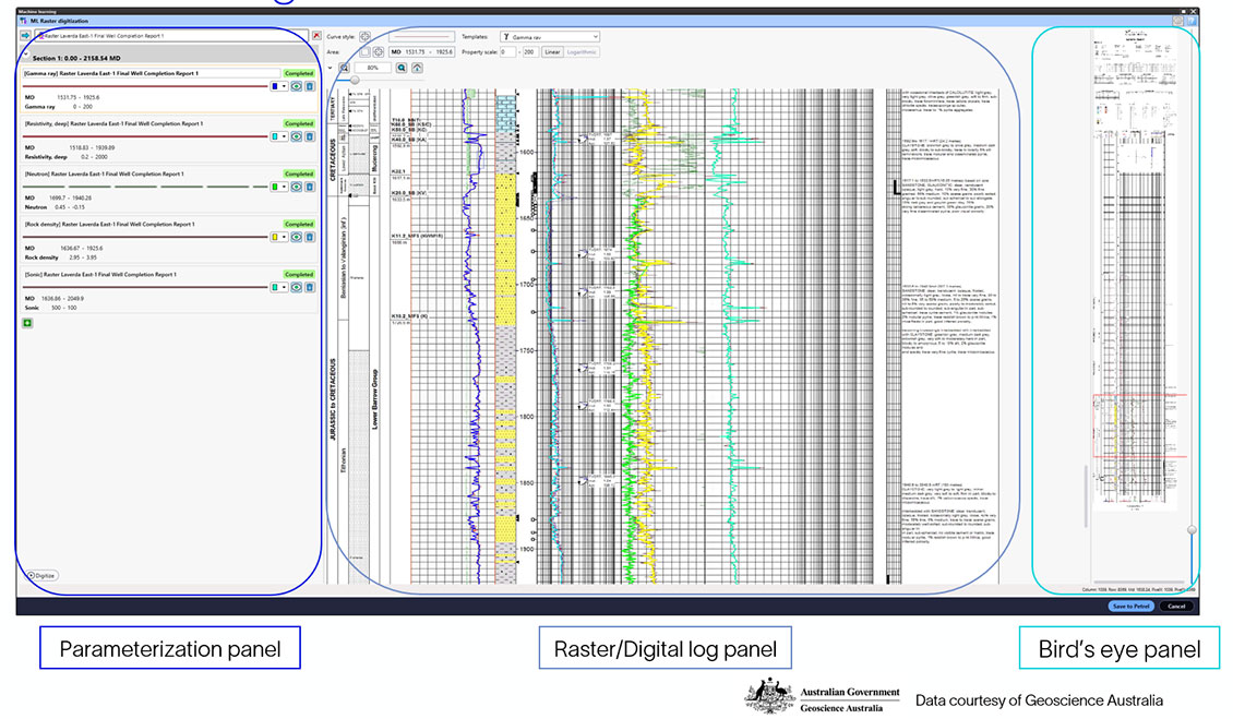 (ML) Raster Digitization screenshot