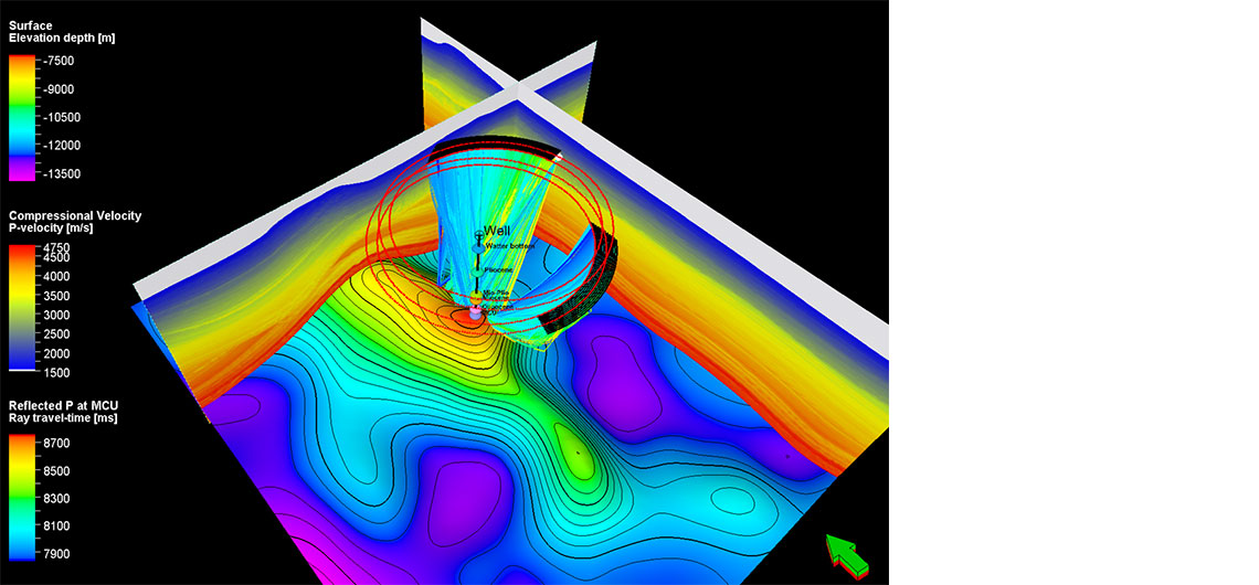 Petrel seismic survey design plug-in
