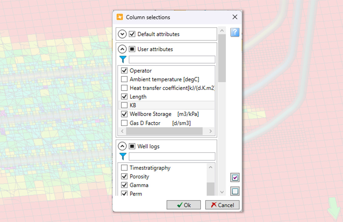 Petrel Manager Column