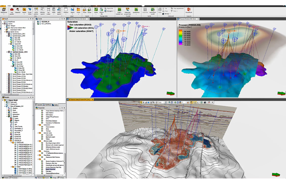 Petrel rock physics and inversion plug-in