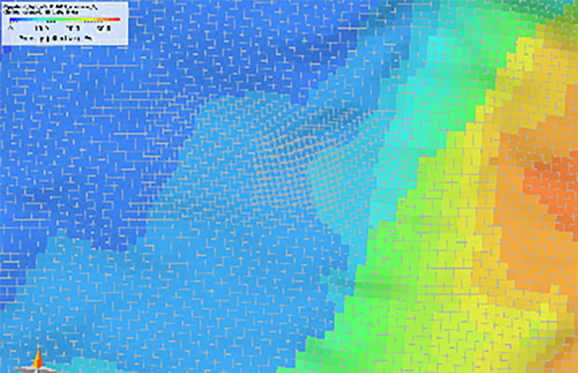 Nested modeling with local grid refinement (LGR)