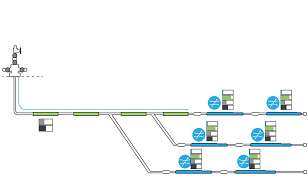 Annulus flow in surface pipes 