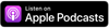 Apple podcast badge