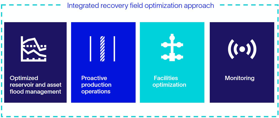 Integrated recovery field optimization approach
