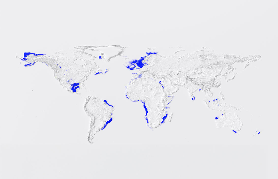 globe world map - hero image