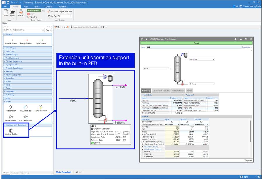 Built-in PFD new functionalities