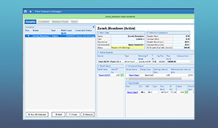 Symmetry flare scenario