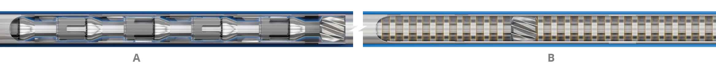 information graphic illustrating the inner workings of a Neyrfor turbodrill 