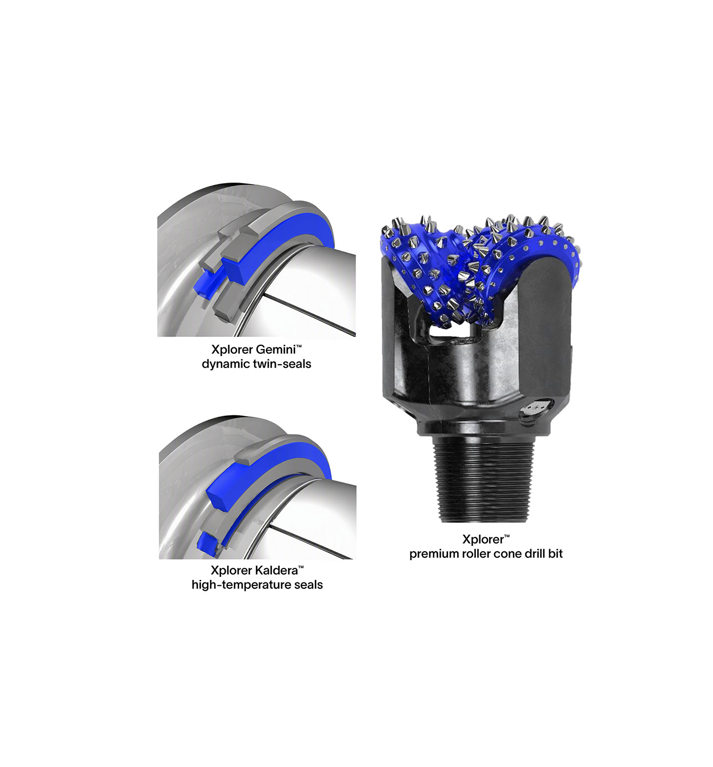 xplorer premium roller cone bit for geothermal applications