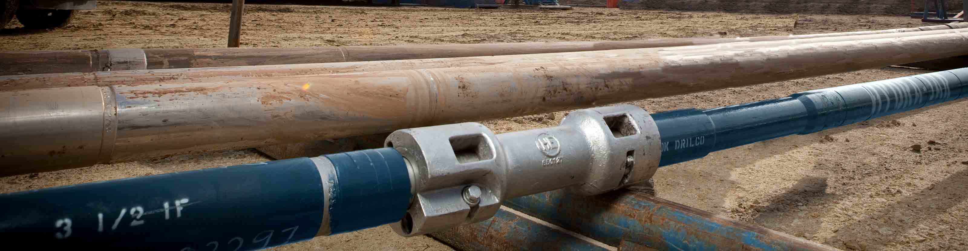 Hydra drilling jar on rig site