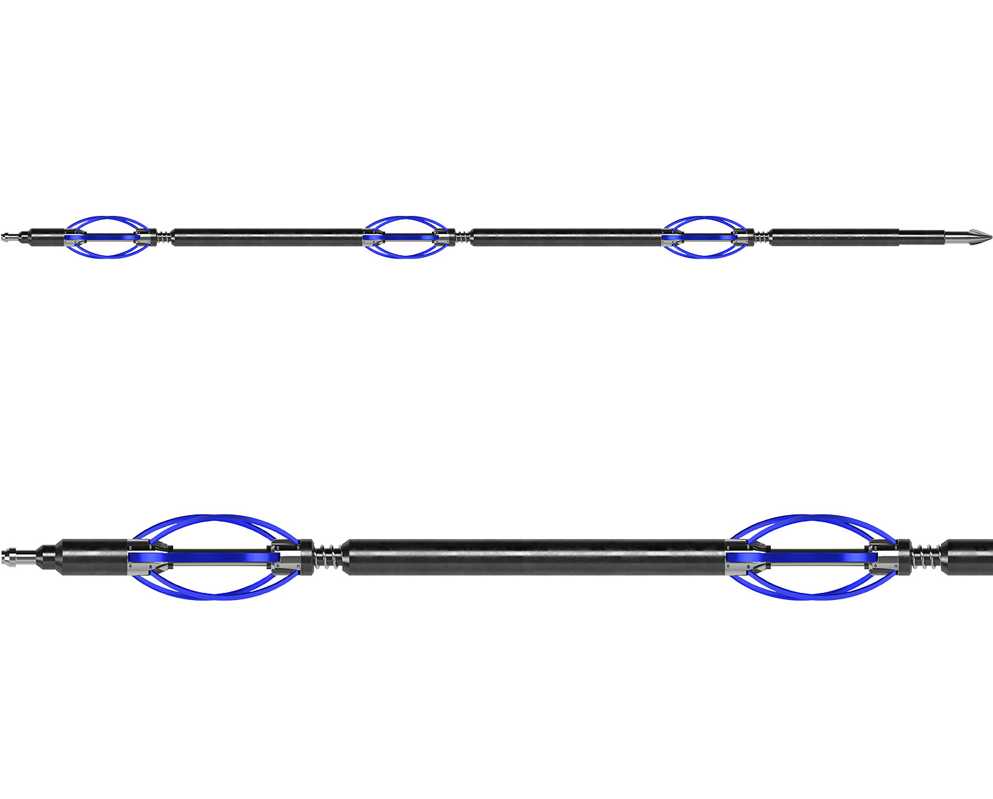 OmegaX Gyro solid-state memory dual-gyroscope gathering measurements.