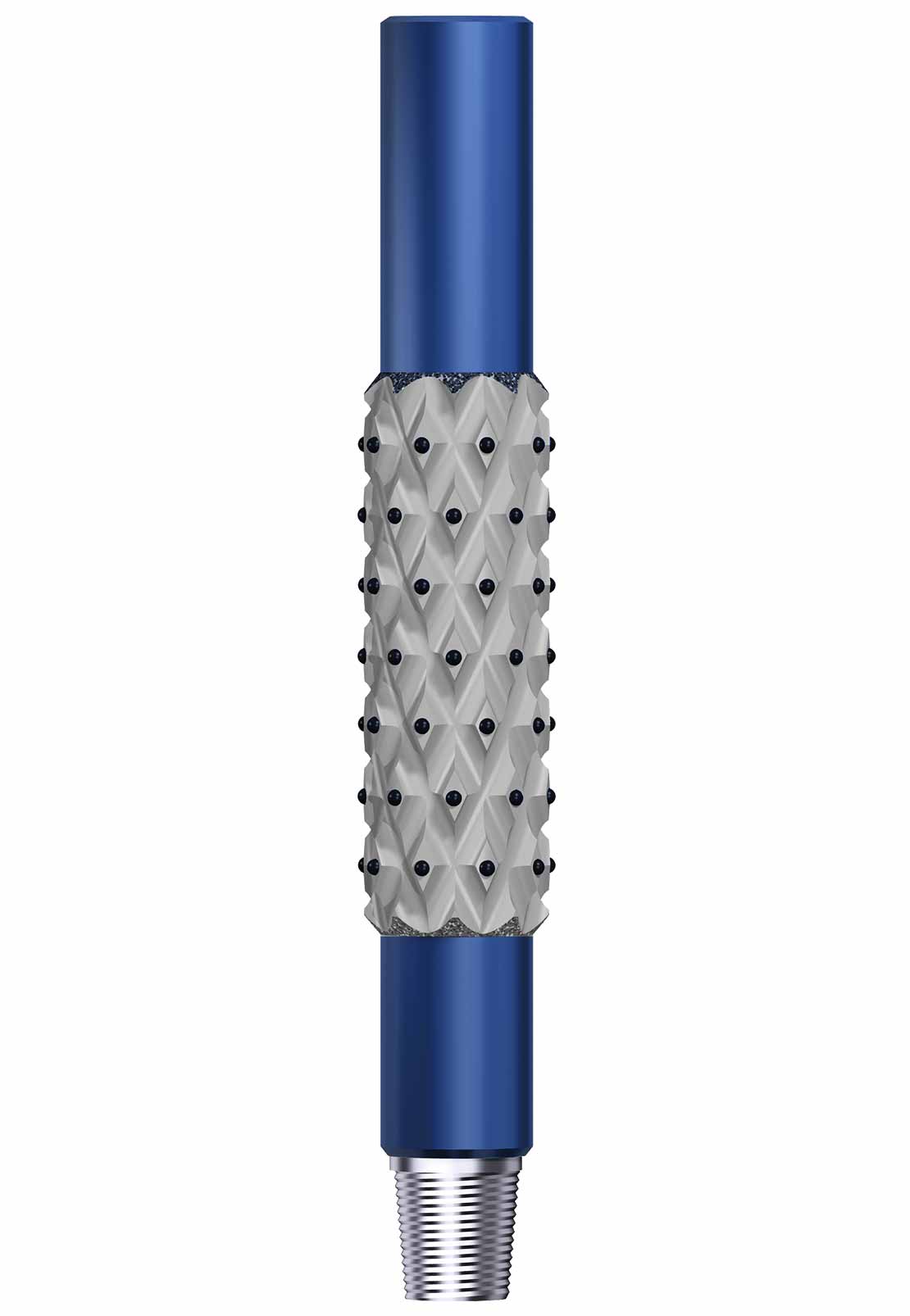 Illustration of a diamond-enhanced reamer.