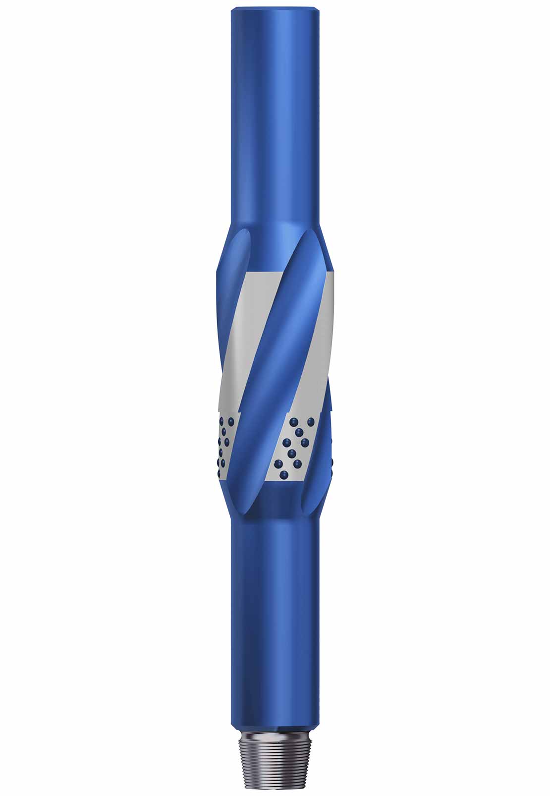 Illustration of a diamond-enhanced stabilizer.