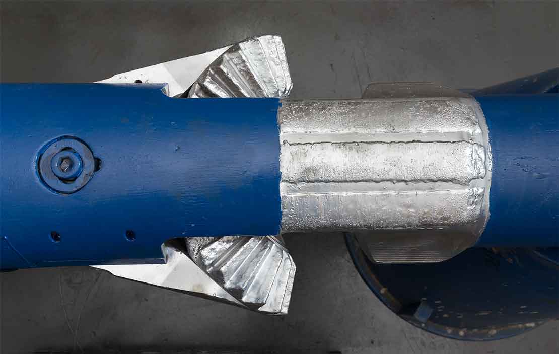 Reamaster-XTU forged cutter arm underreamer.