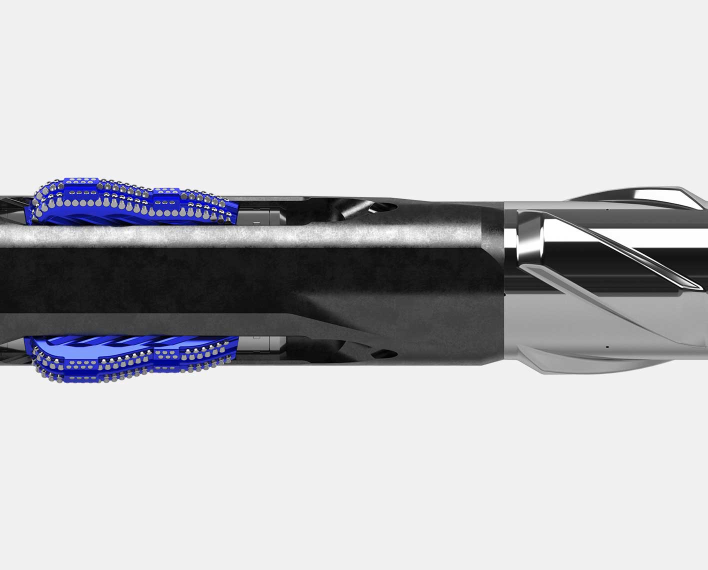 Rhino wired multicycle hydraulic underreamer.