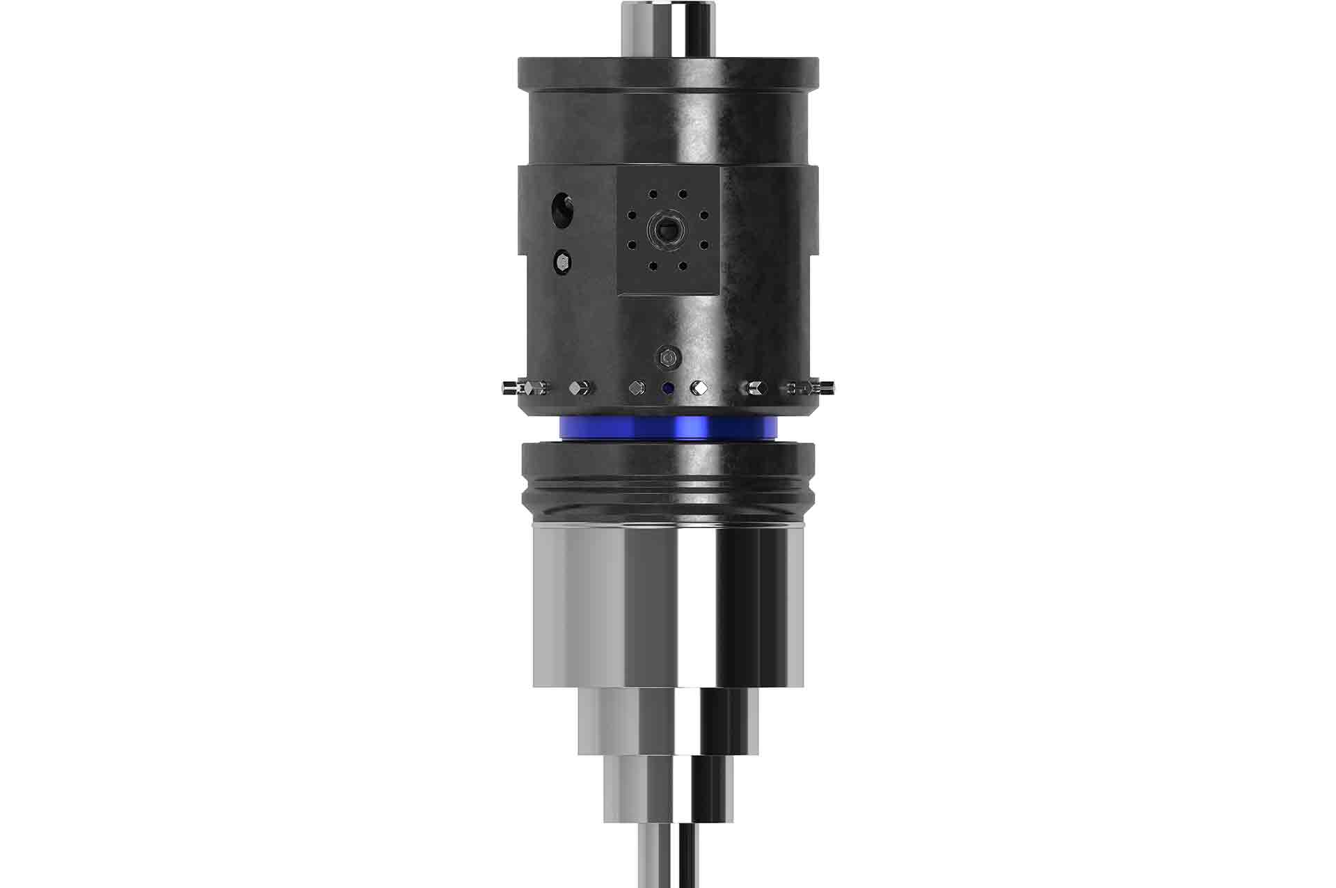 Rendering of an Adapt nested multistage compact wellhead. 