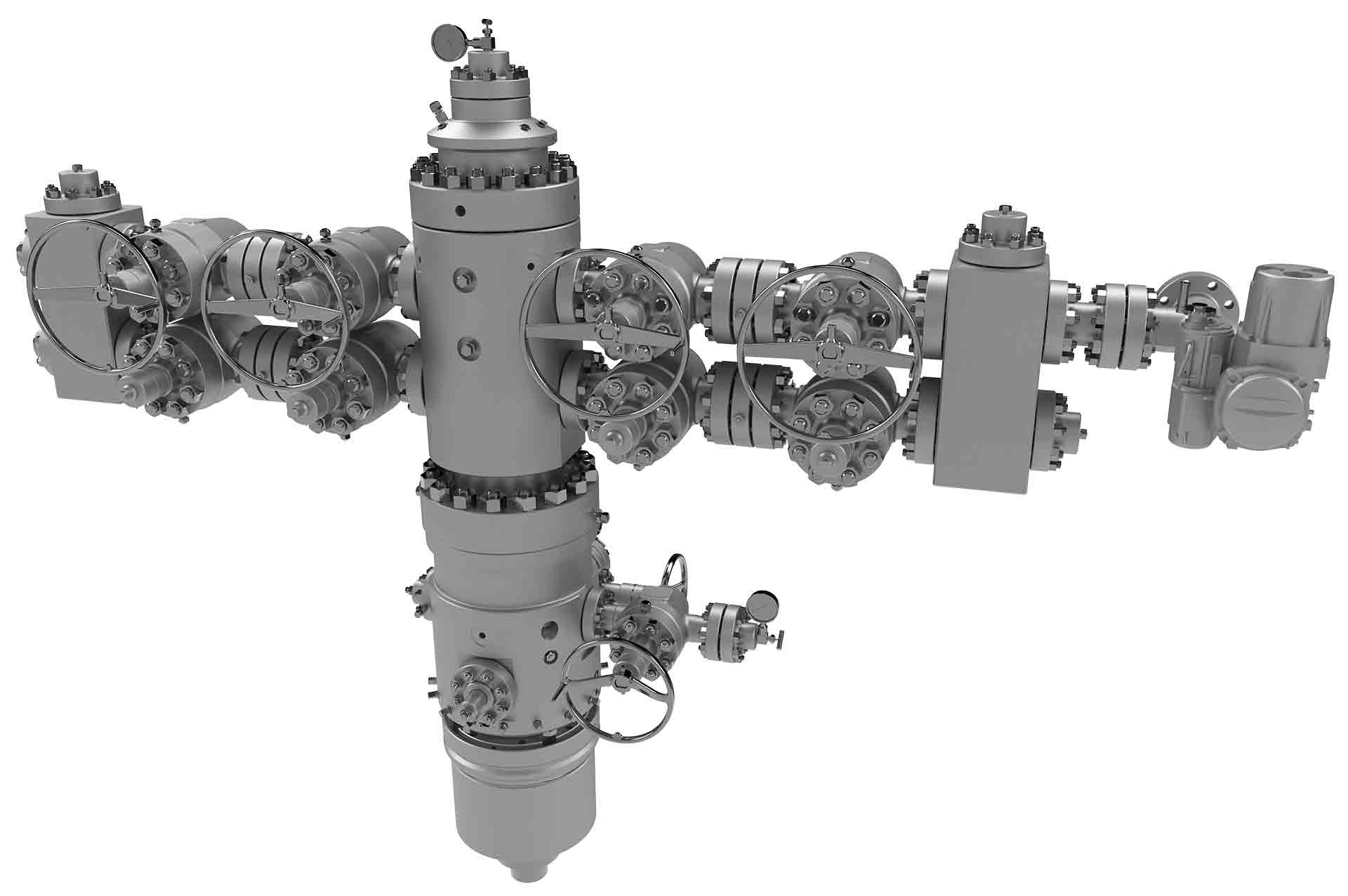 Image of Adapt universal lift-ready production tree configured for gas lift.