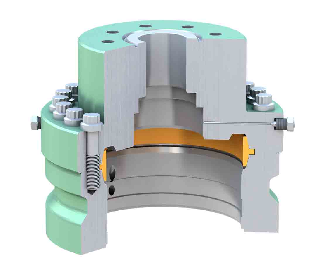 FlangeLock Low-Torque Wellhead Connector