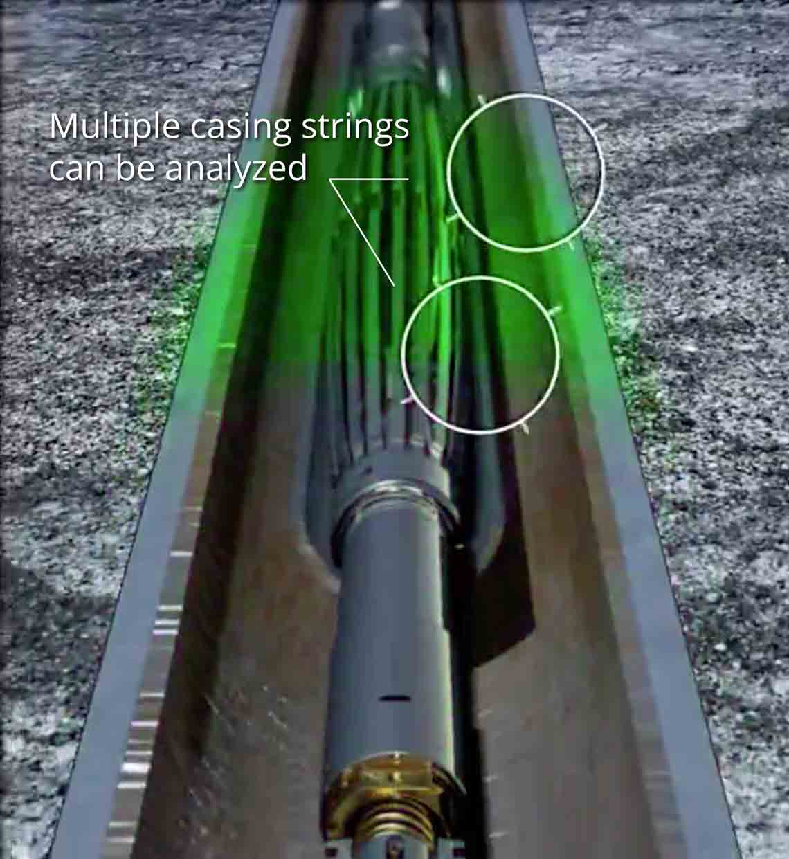 EM Pipe Scanner tool low frequency