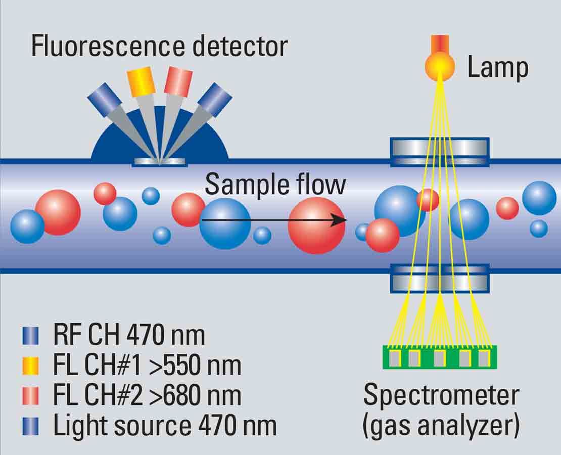 CFA composition fluid analyzer