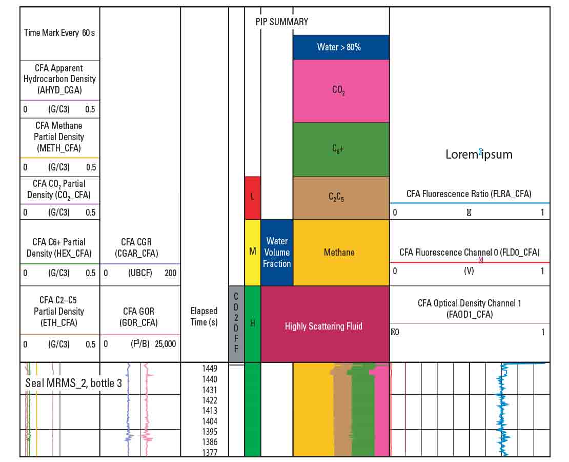CFA analyzer quantitative CO2 measurement