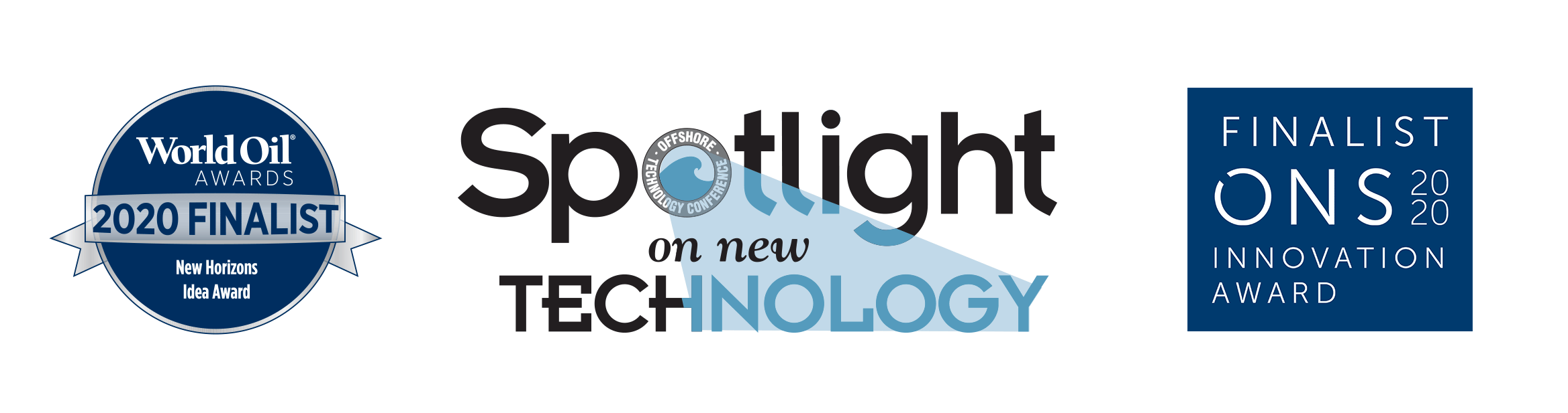 Logos of awards Ora platform has won.