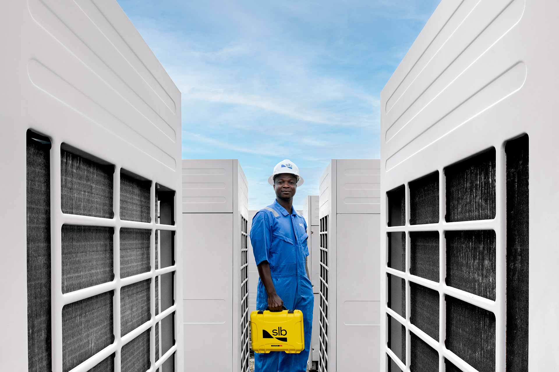 image of SLB employee in Nigeria