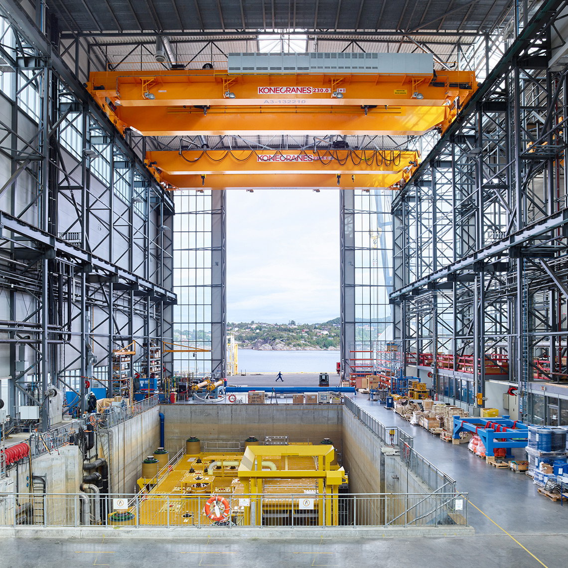 a view of manufacturing plant