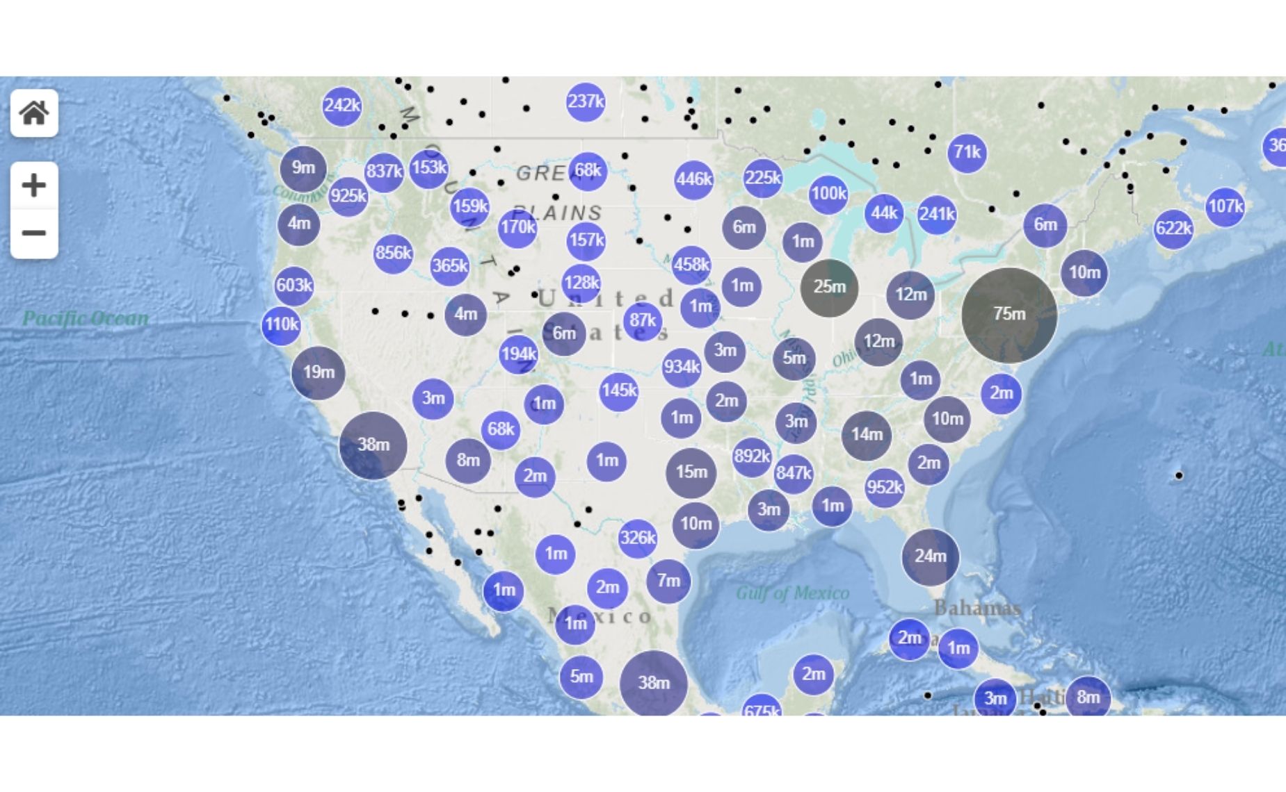 Map GeoToolkit widget