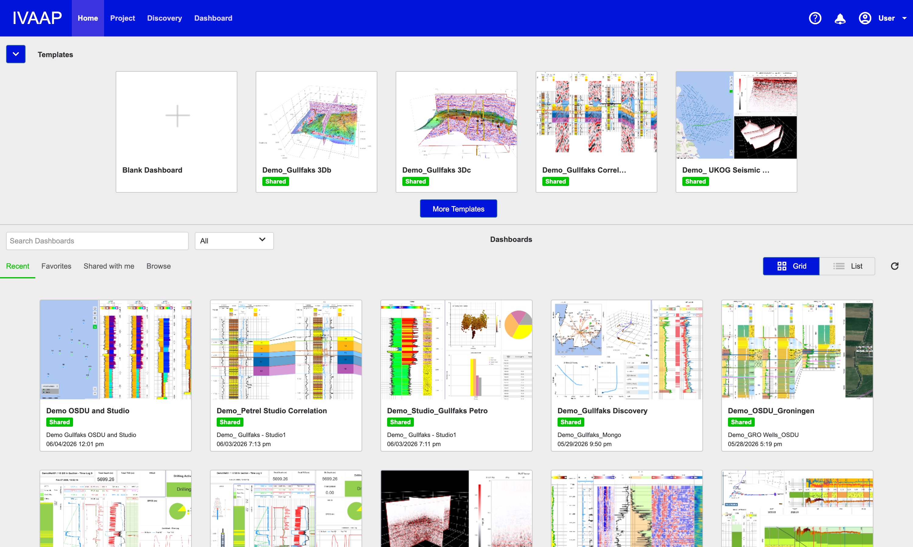 Revamped Home page IVAAP 2026.1