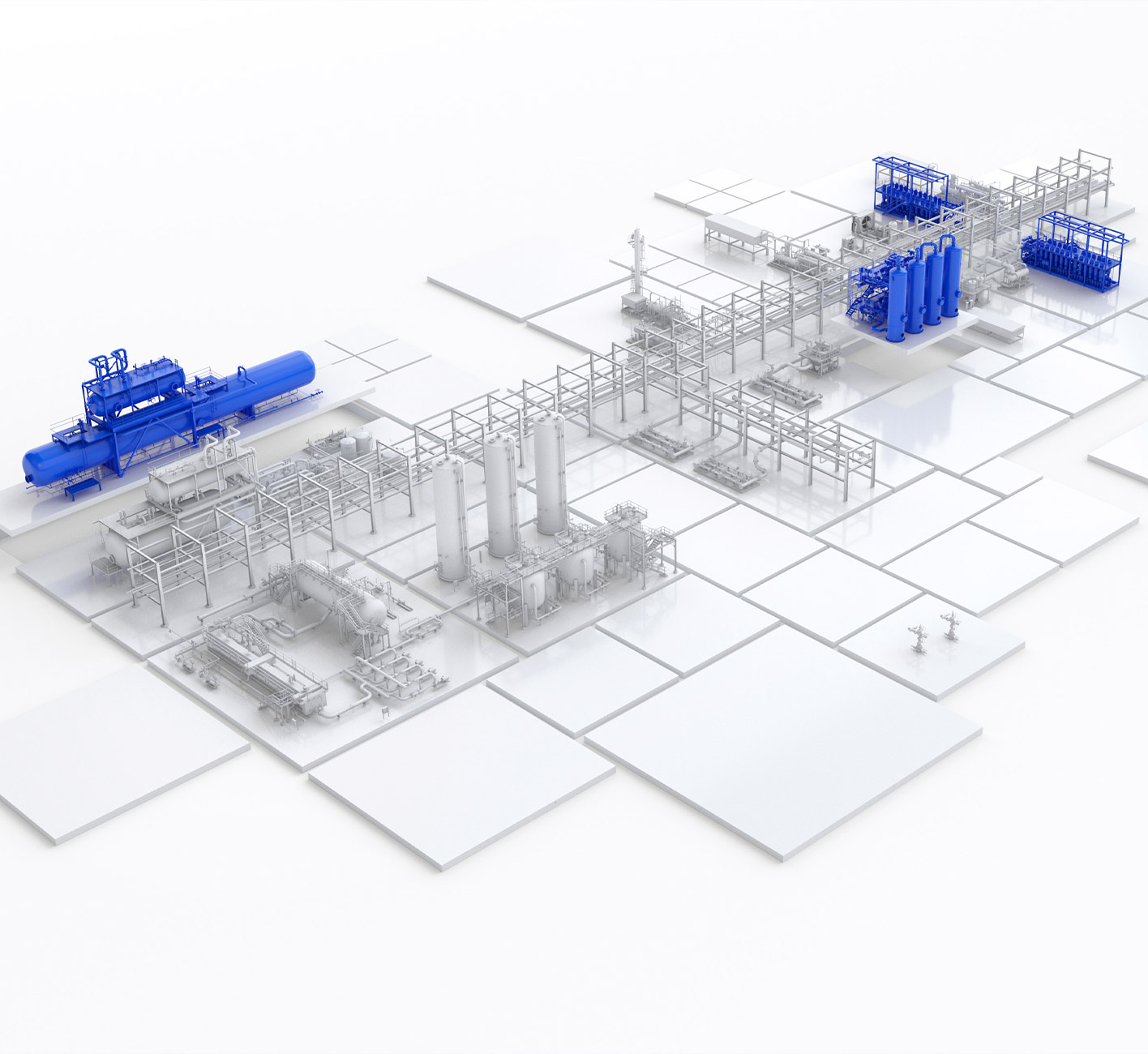 Process engineering facility abstract.