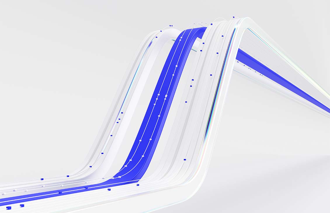 SLB Accelerated Field Development Brand Art showing a path accelerating up and leveling out