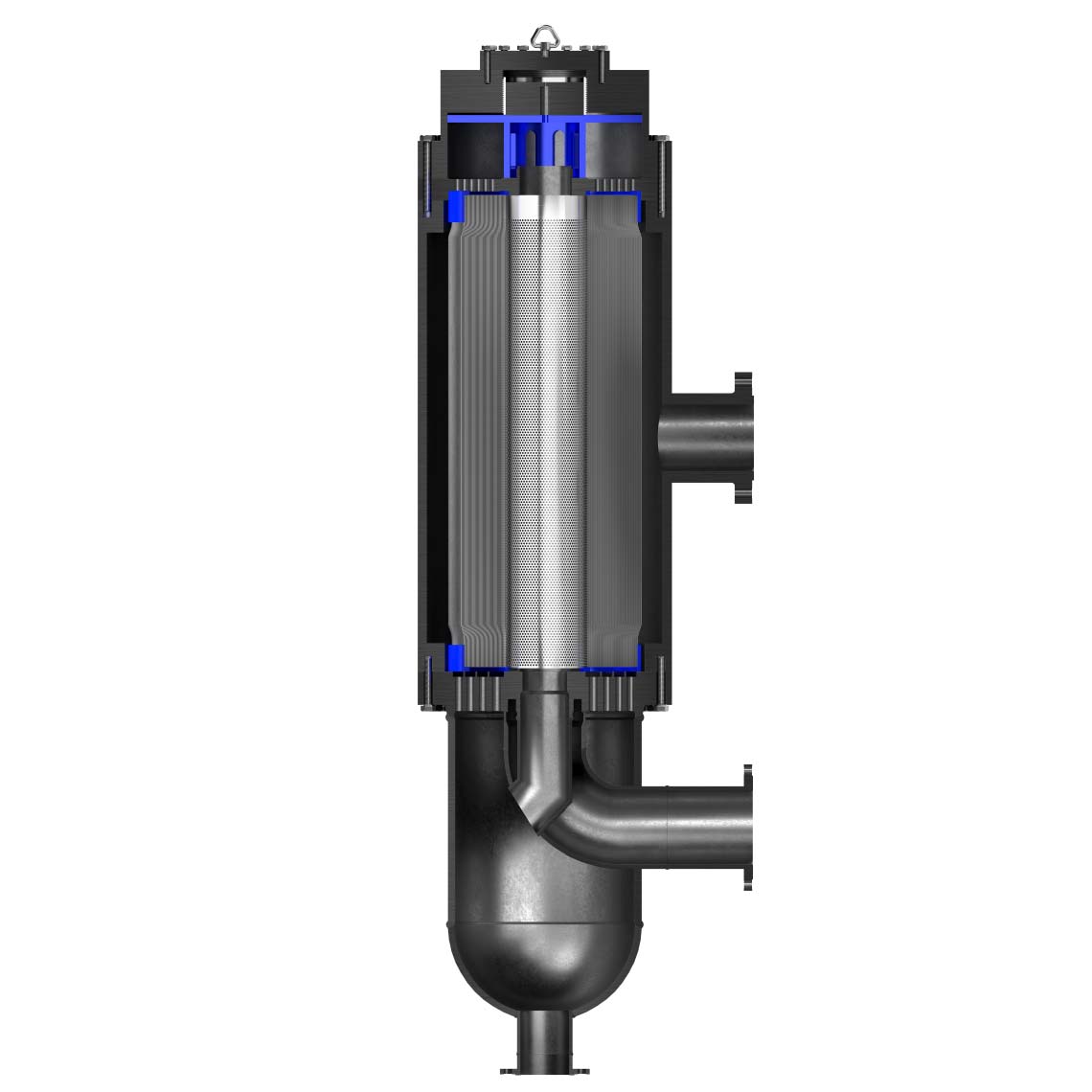 3D render of CYNARA Acid gas removal membrane systems