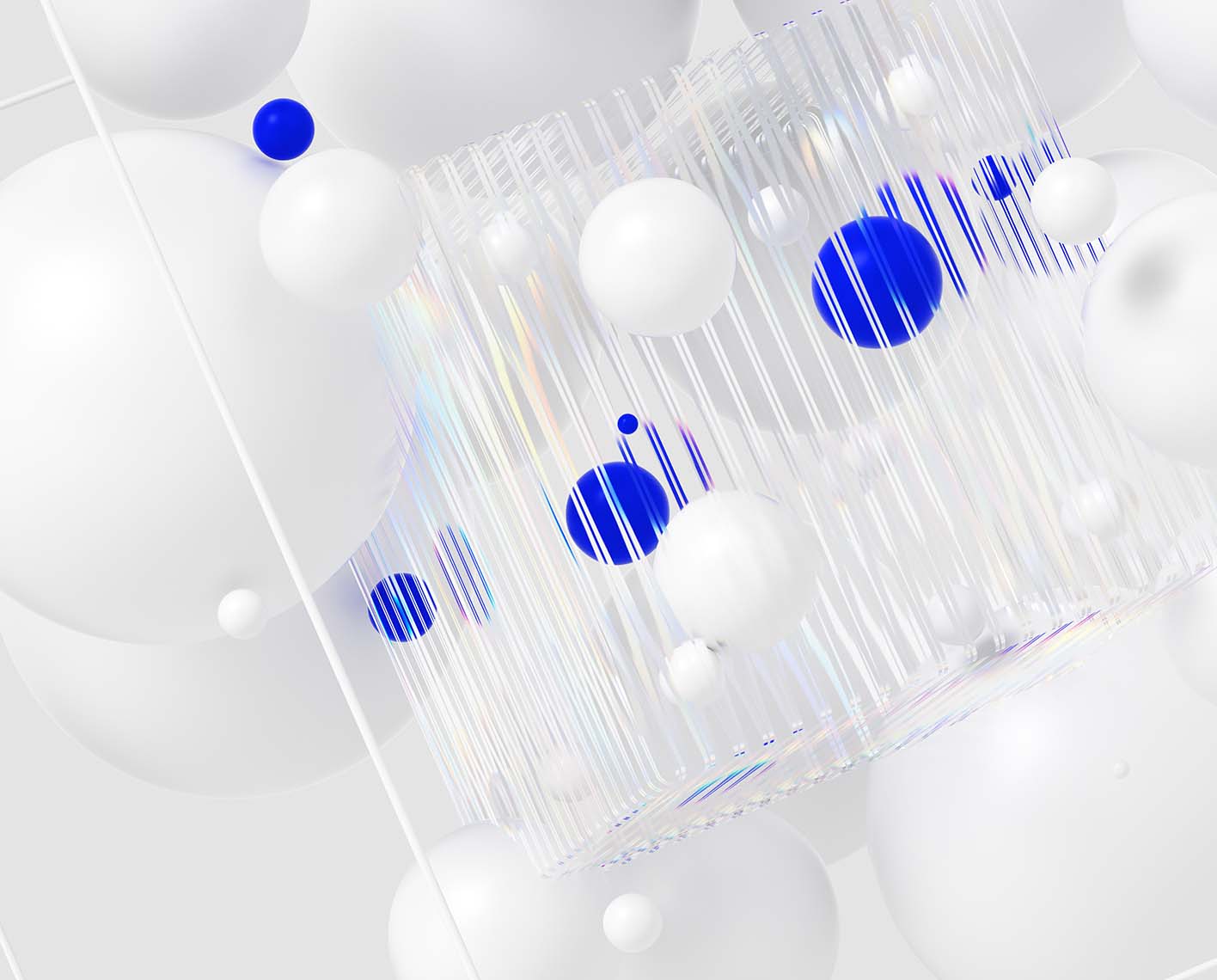 3D render of white and blue spheres (CCUS-03-hero)