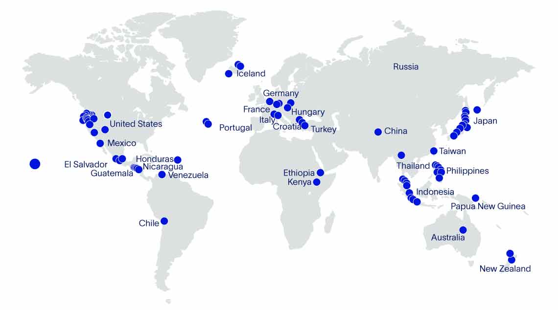 GeothermEx has been involved in 80% of all operating geothermal power projects worldwide.