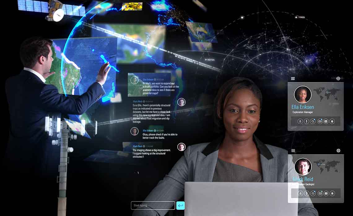 Schlumberger services that support remote operations.