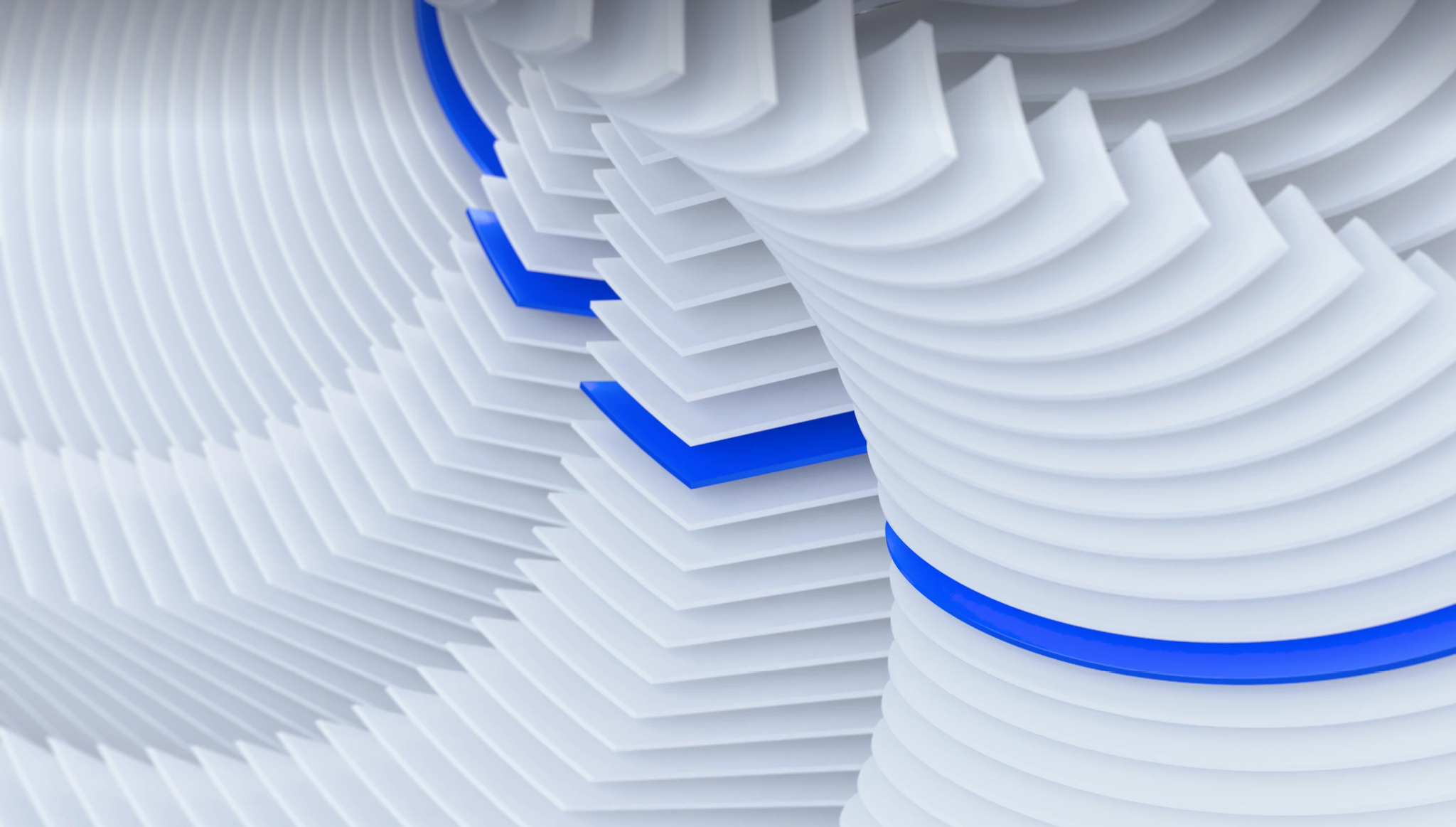 Carbon curve blue abstract image