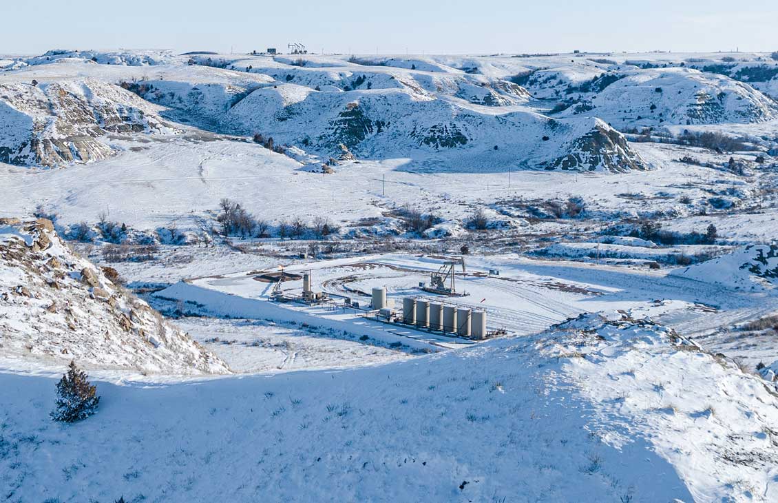 Snow scene