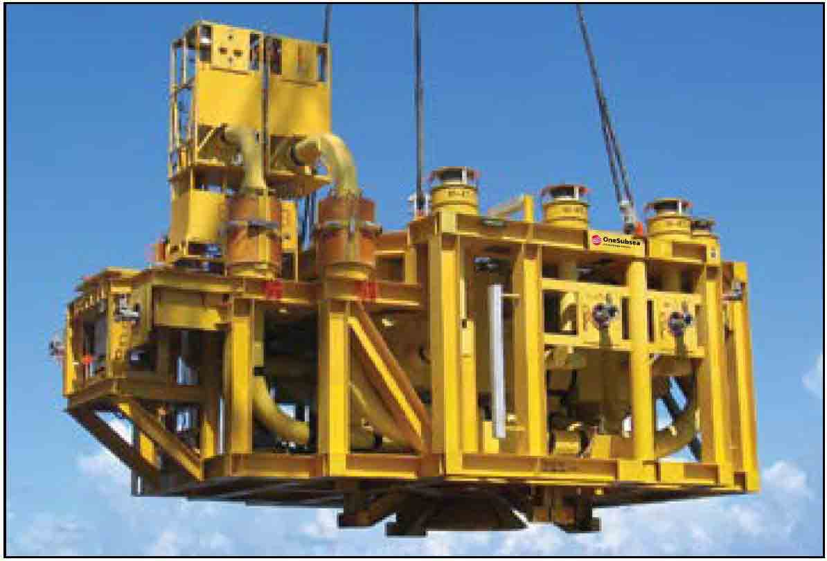 Subsea manifold.