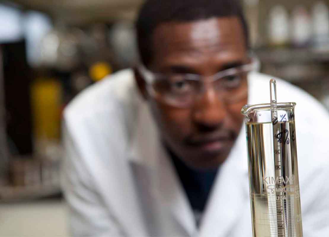 Formate brines in laboratory