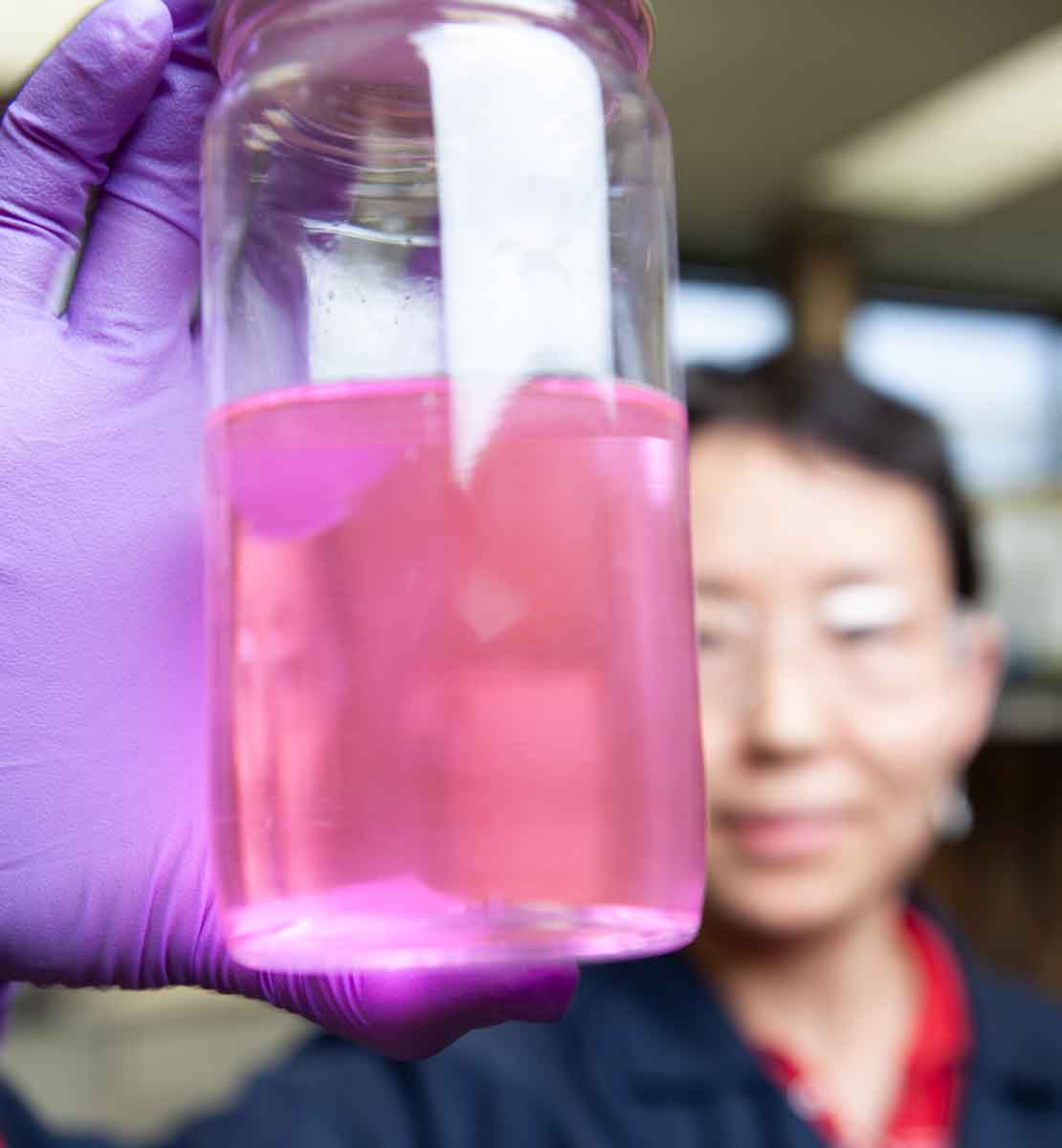 Scavengers in lab remove contaminants