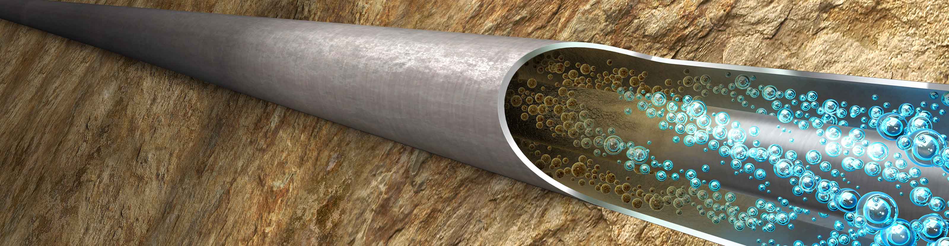 DEEPCLEAN displacement solvent in pipe