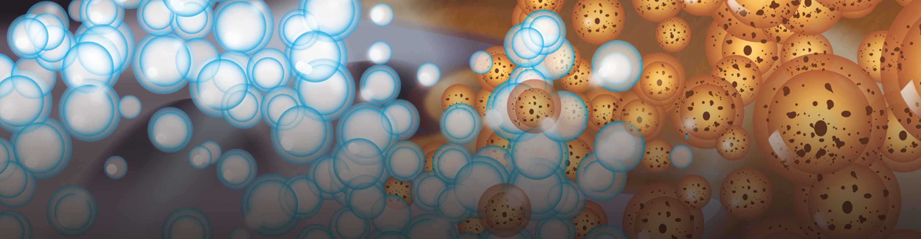 Additive forms a double emulsion in brine under shear
