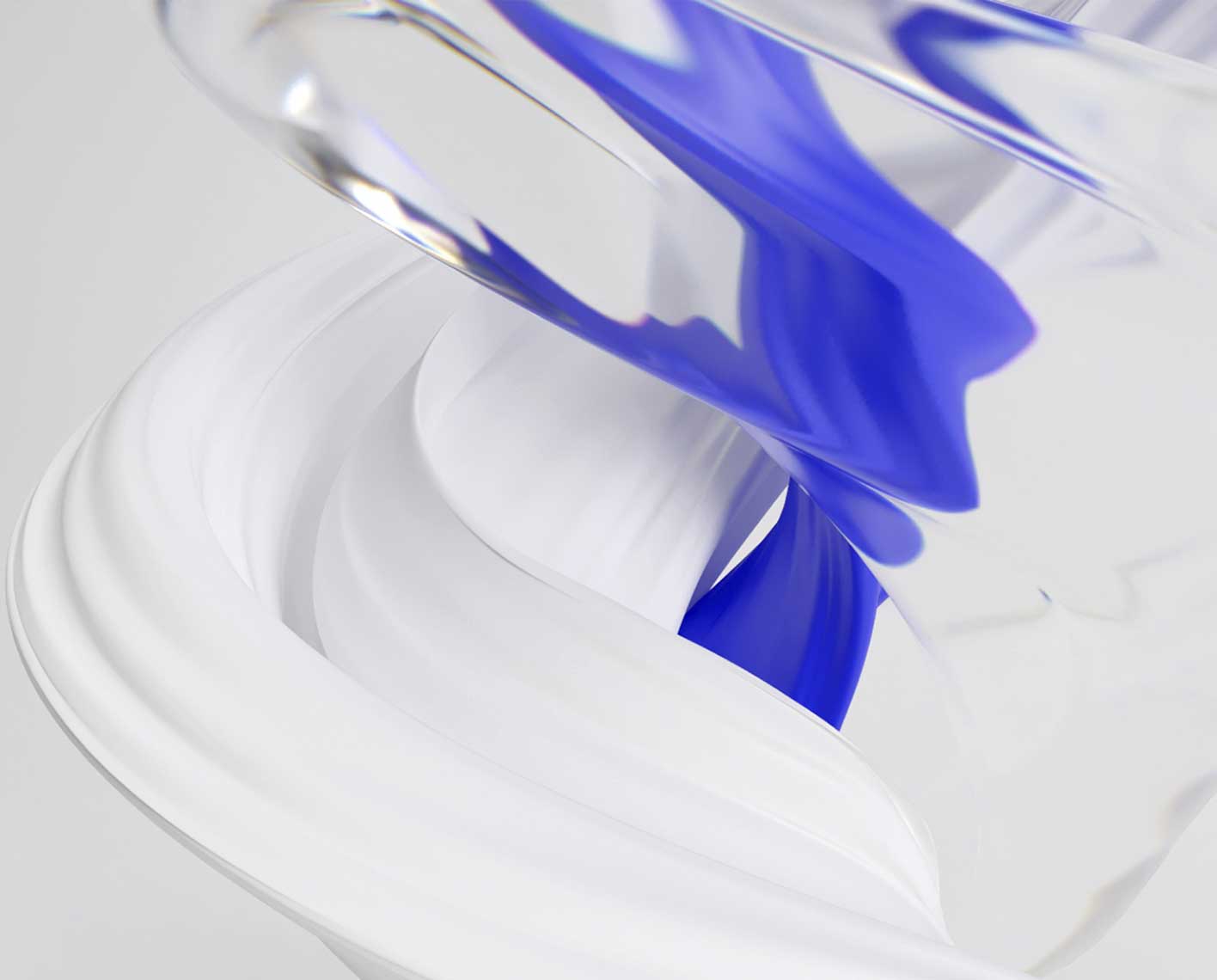 Abstract image of colorful fluids