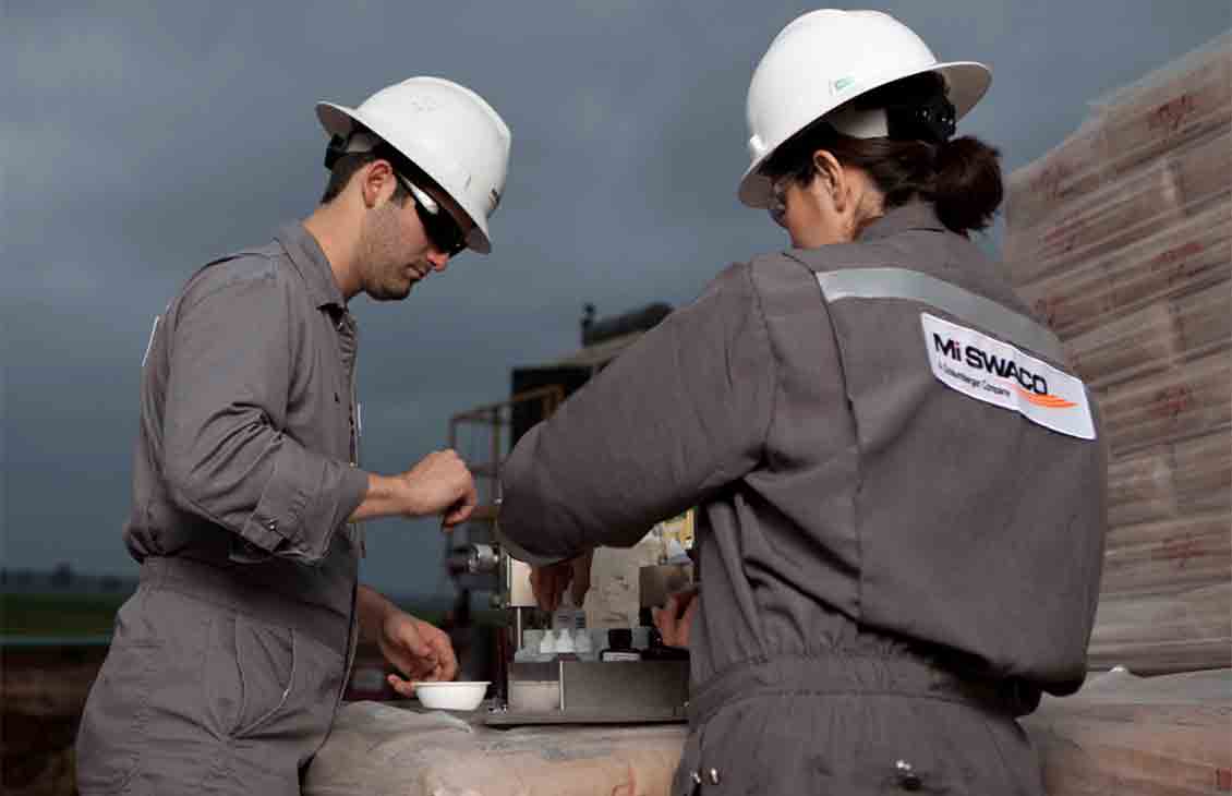 M-I SWACO workers reducing NPT