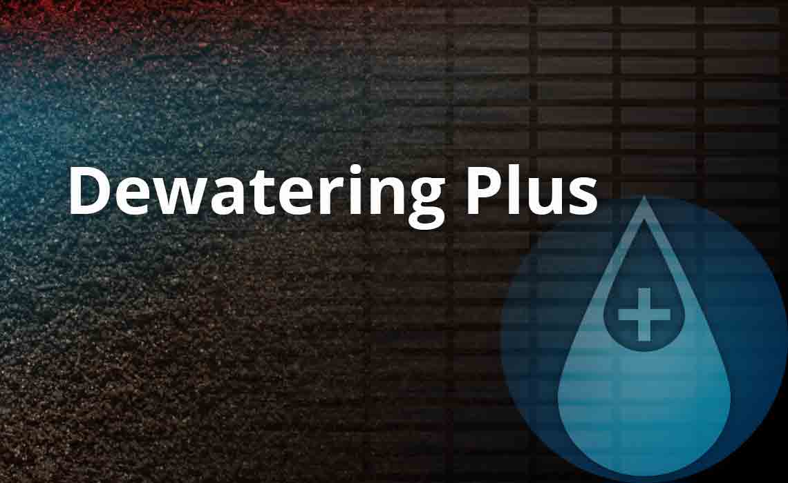 Dewatering Plus logo.